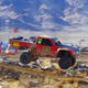 The most fun anyone’s had in a hotel parking lot? (Image: Andrew Collins)